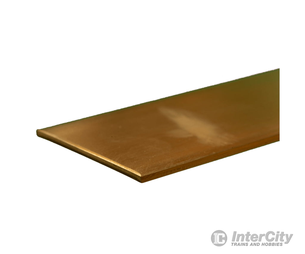K&S Metals 8229 .090 X 2 Brass Strip (1Pc/Card) & Metal