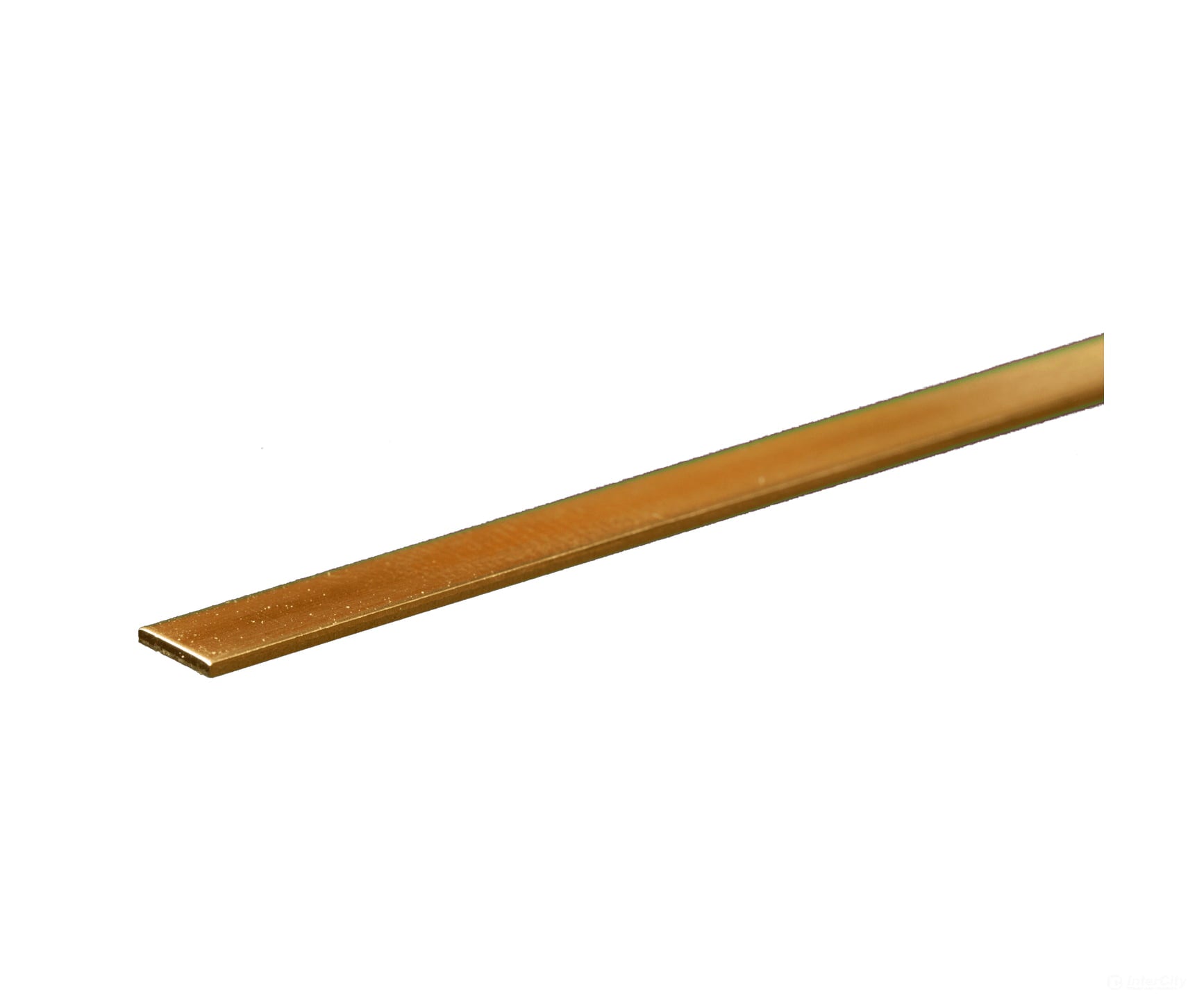 K&S Metals 8240 .032 X 1/4 Brass Strip (1Pc/Card) & Metal