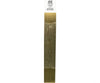K&S Metals 8244 .032 X 2 Brass Strip (1Pc/Card) & Metal