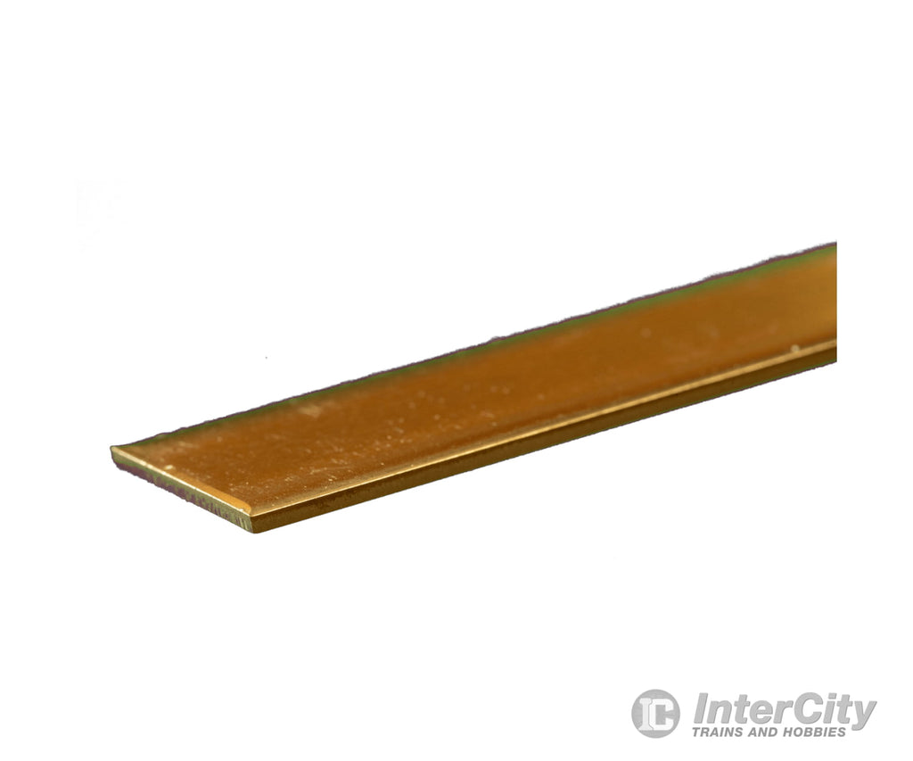 K&S Metals 8247 .064 X 3/4 Brass Strip (1Pc/Card) & Metal