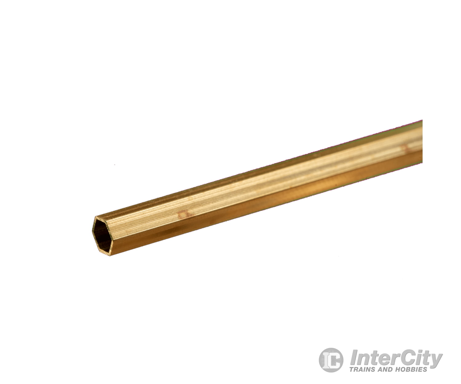 K&S Metals 8274 3/16 Hexagon Brass Tube & Metal