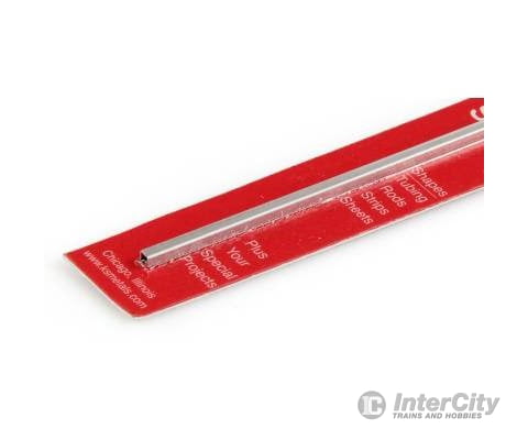 K&S Metals 83011 1/8X.014 Square Aluminum Tube (1/Pk) Brass & Metal