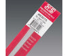 K&S Metals 83015 1/4X.014 Square Aluminum Tube (1/Pk) Brass & Metal