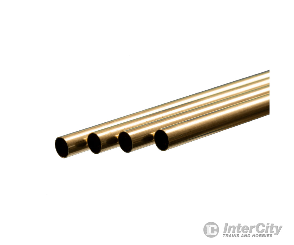 K&S Metals 9109 Round Brass Tube .014X13/32X36 (4/Pk) & Metal