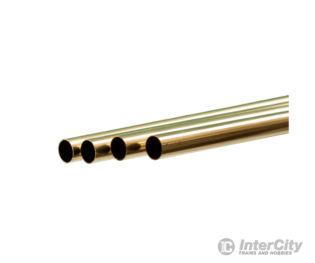 K&S Metals 9111 Round Brass Tube .014X7/16X36 (4/Pk) & Metal