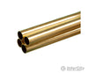 K&S Metals 9113 Round Brass Tube .014X15/32X36 (4/Pk) & Metal