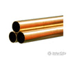 K&S Metals 9121 Round Brass Tube .014X19/32X36 (3/Pk) & Metal