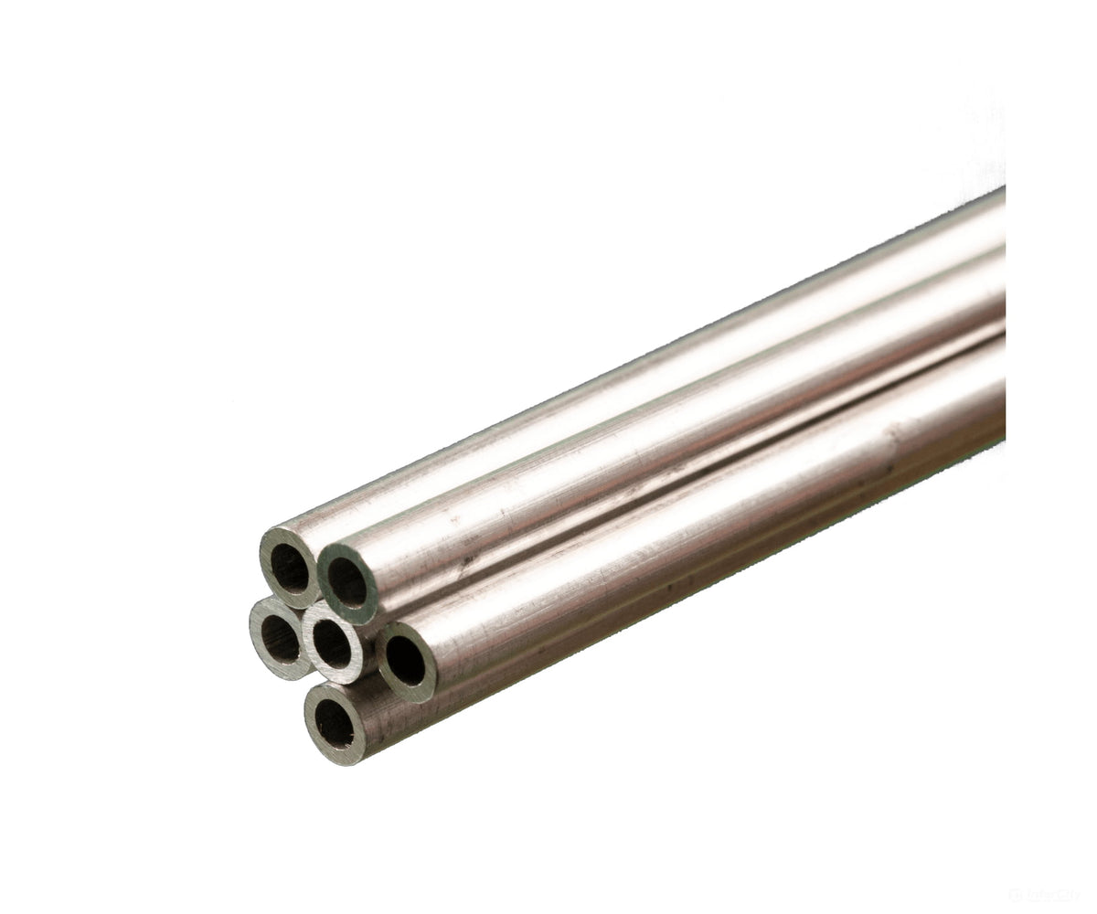 K&S Metals 9309 Round Aluminum Tube .035X3/16X36 (6/Pk) Brass & Metal