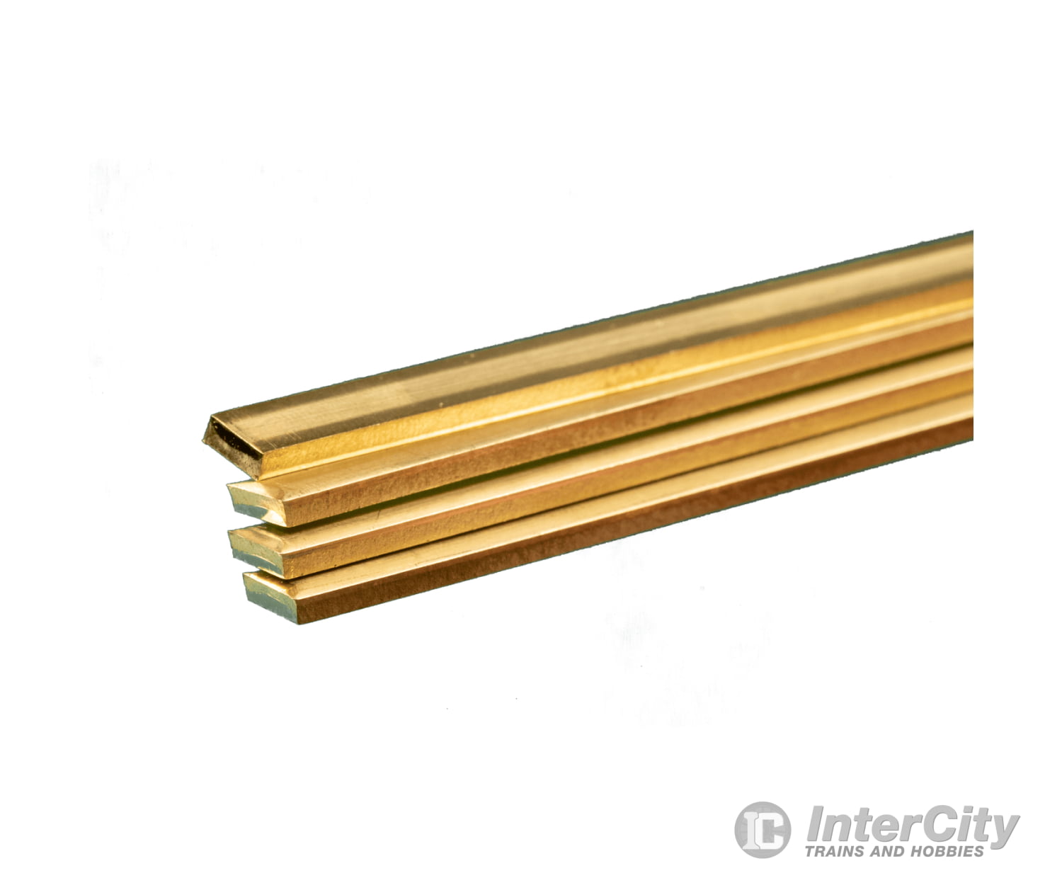 K&S Metals 9736 Brass Strips .093X1/4X36 (4/Pk) & Metal