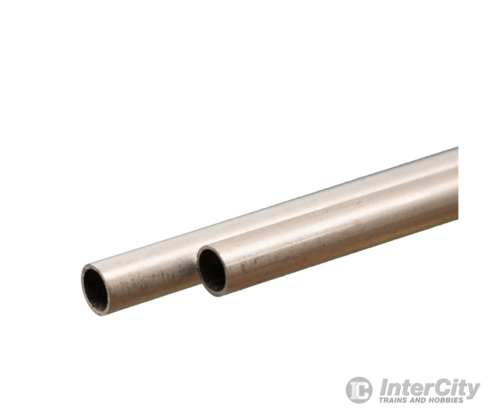 K&S Metals 9805 Rnd Aluminum Tube 6Mm Od X .45Mm Wall 2/Crd Brass & Metal