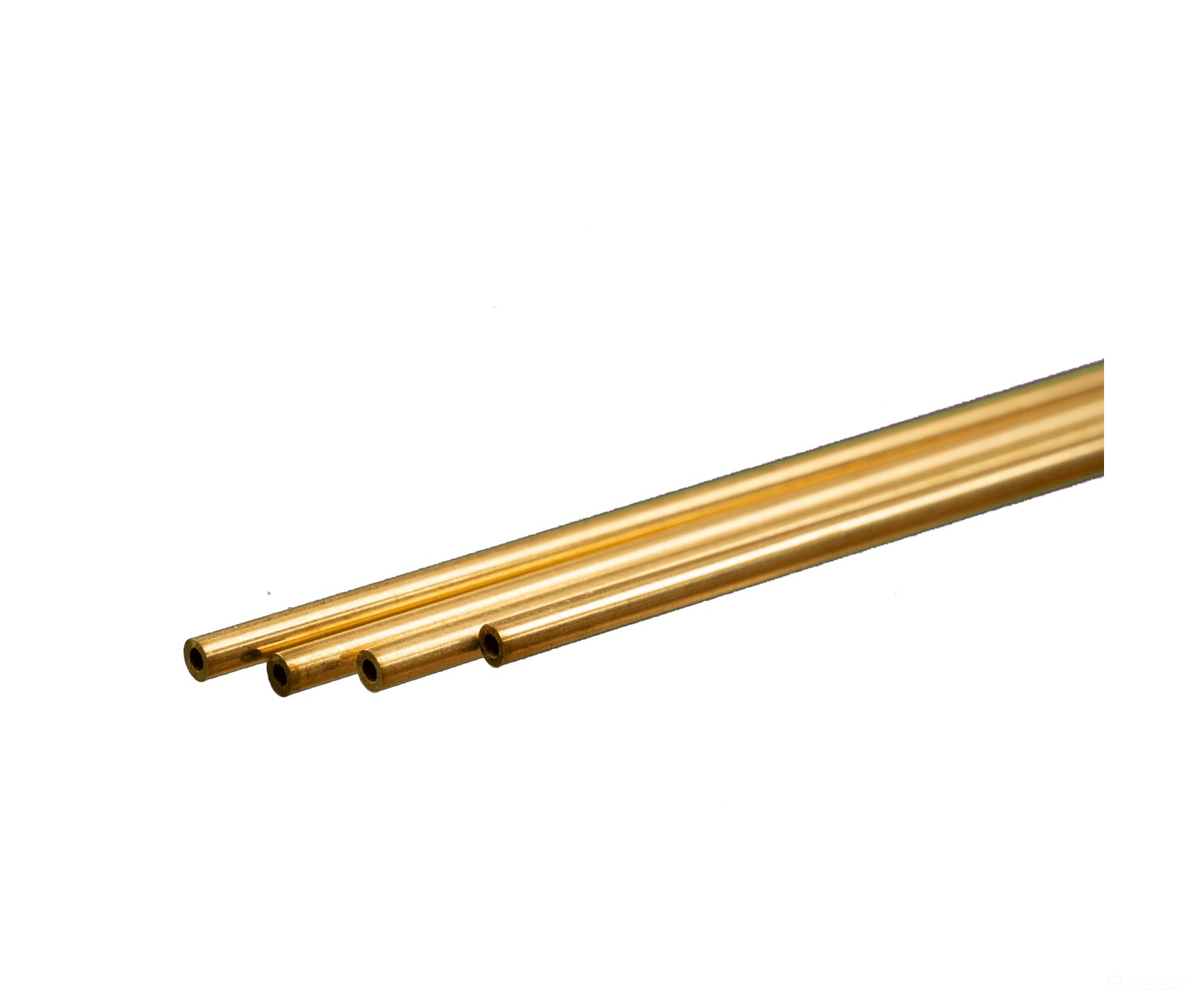 K&S Metals 9820 Round Brass Tube 2Mm Od X .45Mm Wall 4/Crd & Metal