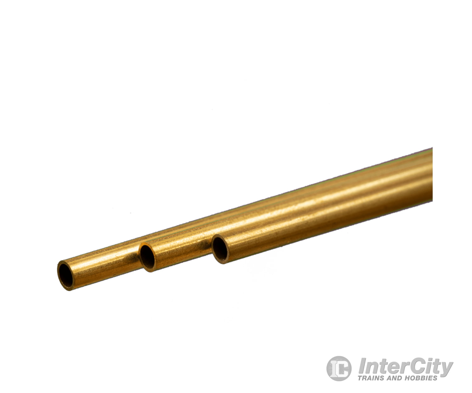 K&S Metals 9822 Round Brass Tube 4Mm Od X .45Mm Wall 3/Crd & Metal