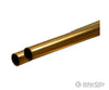 K&S Metals 9824 Round Brass Tube 6Mm Od X .45Mm Wall 2/Crd & Metal