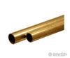K&S Metals 9826 Round Brass Tube 8Mm Od X .45Mm Wall 2/Crd & Metal