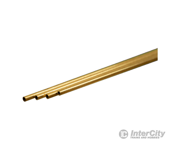 K&S Metals 9831 Brass Tube 1.5Mm Od X .225Mm Thin Wall 4/Card & Metal