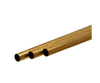 K&S Metals 9837 Brass Tube 4.5Mm Od X .225Mm Thin Wall 3/Card & Metal