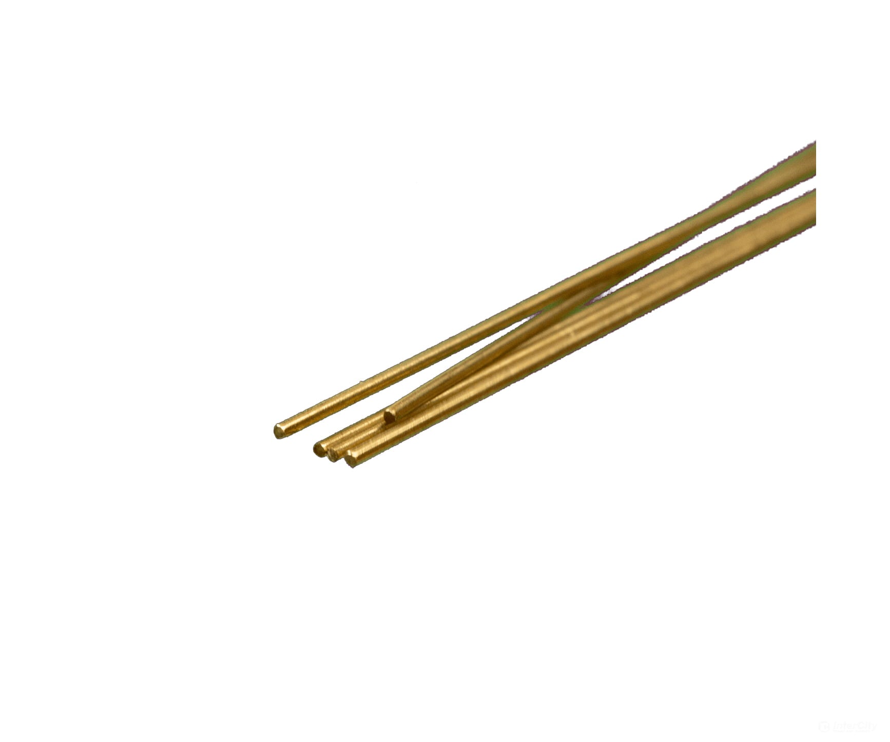 K&S Metals 9860 Round Brass Rod .5Mm Diameter - 5/Card & Metal