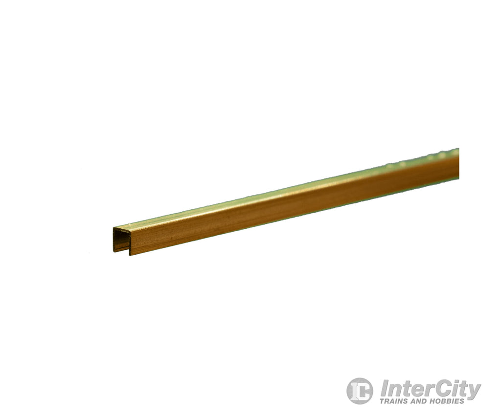 K&S Metals 9885 Brass Channel 1/8 & Metal
