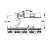 Kadee 120 Ho Scale Sbe Bottom Shelf Whisker® Metal Couplers With Gearboxes - Medium (9/32’)