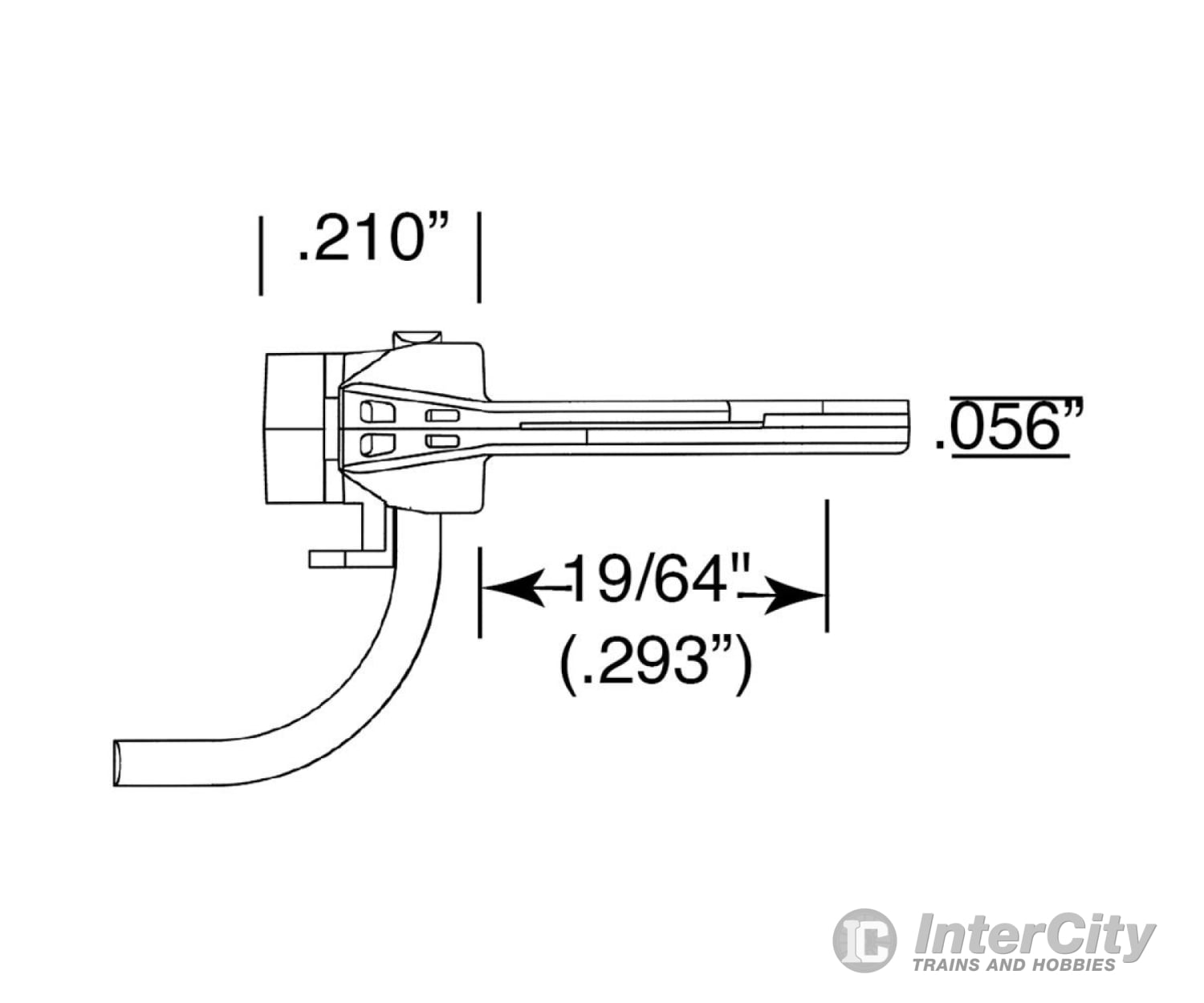 Kadee 120 Ho Scale Sbe Bottom Shelf Whisker® Metal Couplers With Gearboxes - Medium (9/32’)