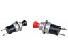 Kadee 163 Single Pole Single Throw Push Button Control Panel Switches - Quickie -- 2 Each Black (Normally Closed) & Red (Normally Open) - Default Title (CH-380-163)