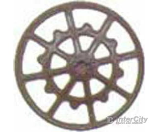 Kadee 2020 Ajax Type Brake Wheels pkg(8) -- Dark Box Car Red - Default Title (IC-380-2020)