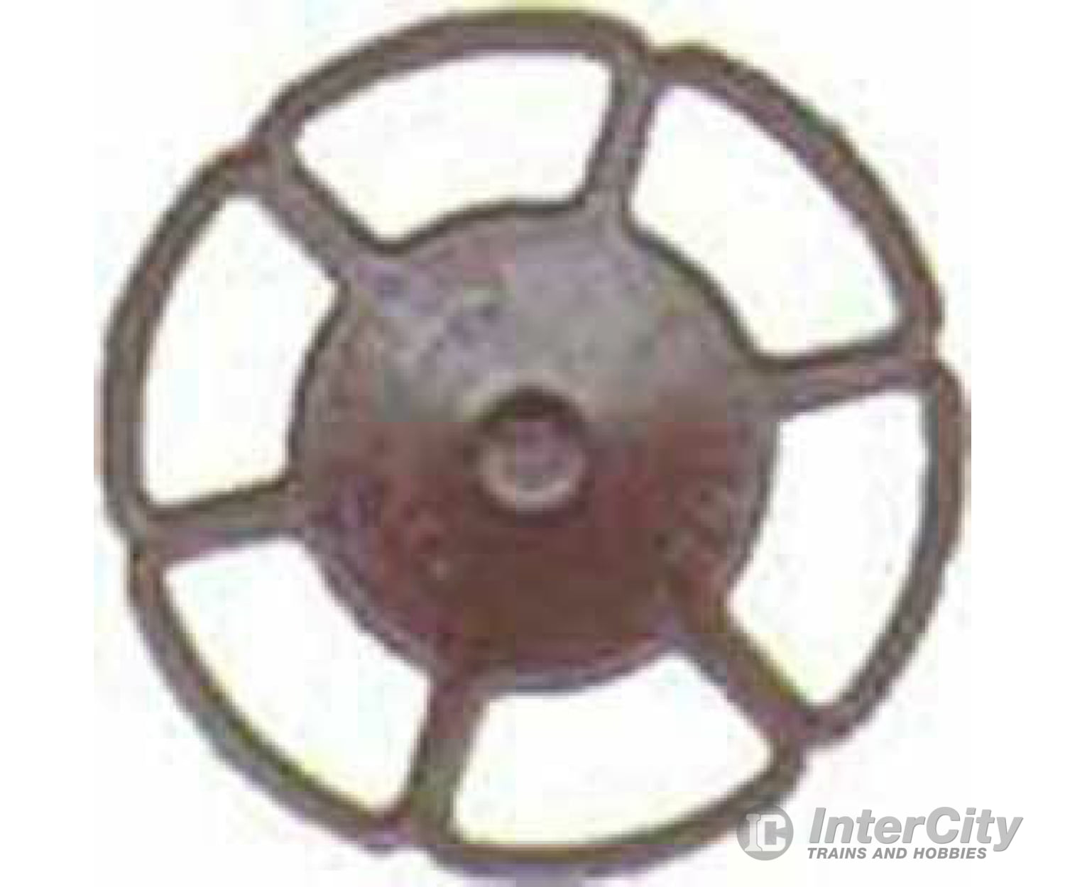 Kadee 2022 Miner Type Brake Wheels pkg(8) -- Dark Boxcar Red - Default Title (IC-380-2022)