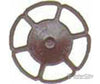 Kadee 2022 Miner Type Brake Wheels pkg(8) -- Dark Boxcar Red - Default Title (IC-380-2022)