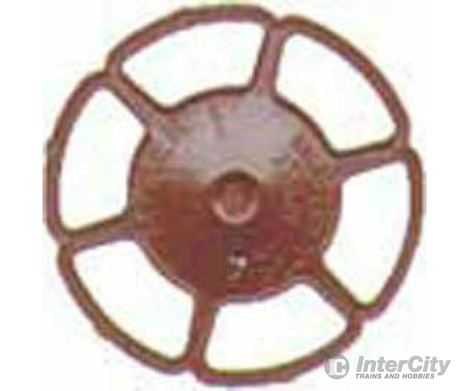 Kadee 2032 Miner Type Brake Wheels pkg(8) -- Red Oxide - Default Title (IC-380-2032)