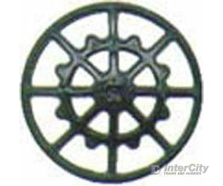 Kadee 2040 Ajax Type Brake Wheels pkg(8) -- Black - Default Title (IC-380-2040)