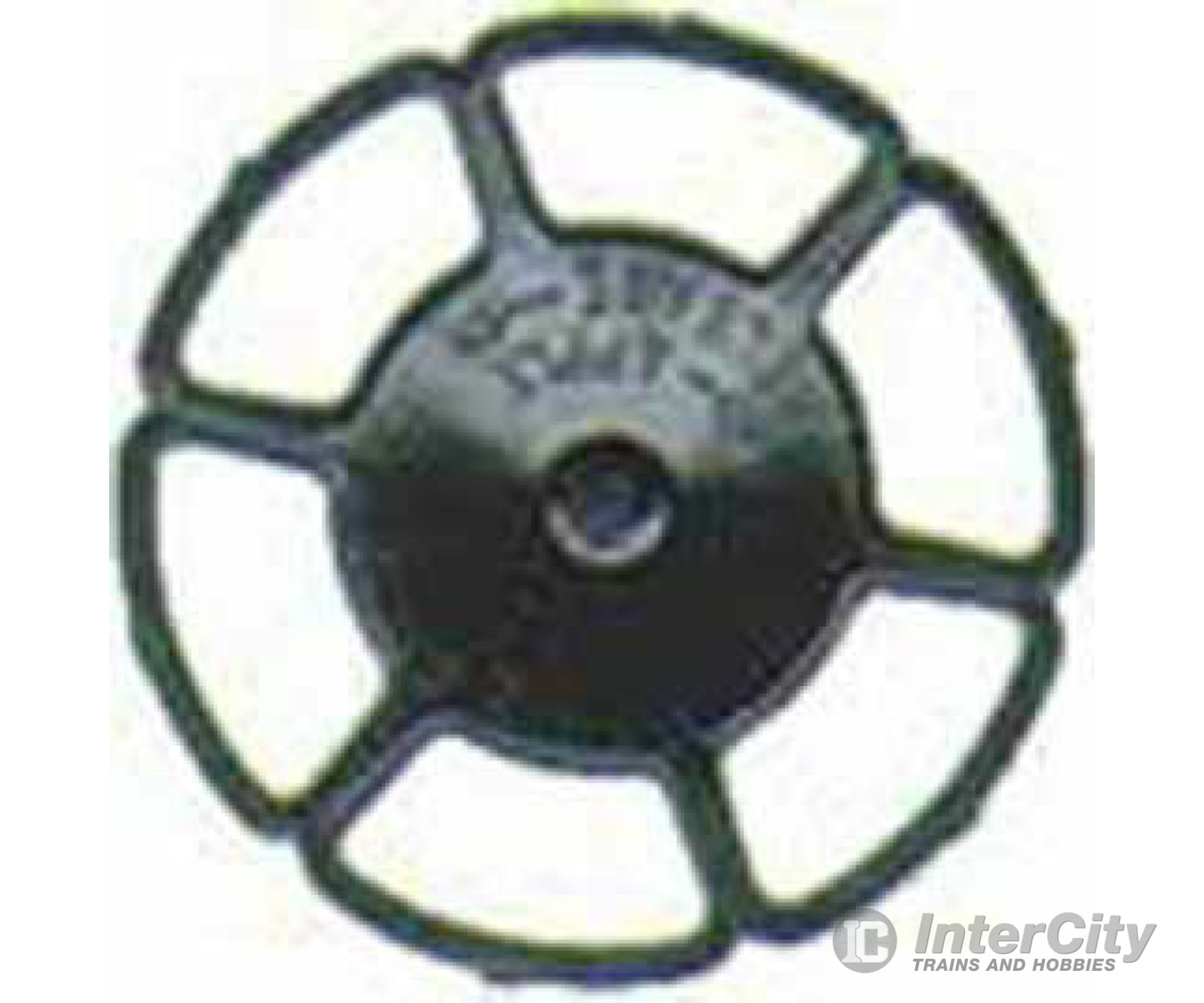 Kadee 2042 Miner Type Brake Wheels pkg(8) -- Black - Default Title (IC-380-2042)