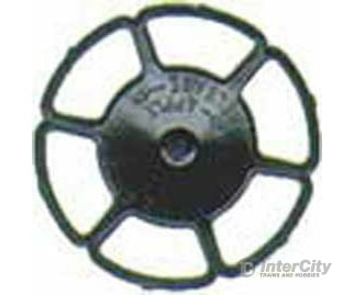 Kadee 2042 Miner Type Brake Wheels pkg(8) -- Black - Default Title (IC-380-2042)