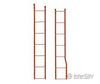 Kadee 2101 40' PS-1 Box Car Ladder Set -- (Red Oxide) Includes Ends & Sides - Default Title (IC-380-2101)