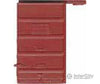 Kadee 2205 Replacement Doors High Tackboard -- 6' 5-Panel Superior Doors (Red Oxide) 2 Pair - Default Title (IC-380-2205)
