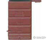 Kadee 2206 Replacement Doors High Tackboard -- 6' 5-Panel Superior Doors (Box Car Red) - Default Title (IC-380-2206)