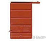 Kadee 2207 Replacement Doors Low Tackboard -- 6' Five Panel Superior Red Oxide - Default Title (IC-380-2207)