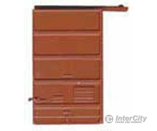 Kadee 2208 Replacement Doors Low Tackboard -- 6' Five Panel Superior Boxcar Red - Default Title (IC-380-2208)