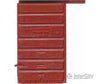 Kadee 2210 Replacement Doors High Tackboard -- 6' 7-Panel Superior Doors (Red Oxide) - Default Title (IC-380-2210)