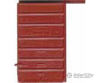 Kadee 2210 Replacement Doors High Tackboard -- 6' 7-Panel Superior Doors (Red Oxide) - Default Title (IC-380-2210)