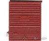 Kadee 2215 Replacement Doors High Tackboard -- 8' Camel Youngstown Doors (Red Oxide) - Default Title (IC-380-2215)