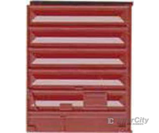 Kadee 2225 Replacement Doors Low Tackboard -- 8' Pullman-Standard Doors (Red Oxide) - Default Title (IC-380-2225)