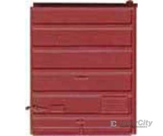 Kadee 2230 Replacement Doors Low Tackboard -- 8' 6-Panel Superior Doors (Red Oxide) - Default Title (IC-380-2230)