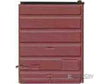 Kadee 2231 Replacement Doors Low Tackboard -- 8' 6-Panel Superior Doors (Box Car Red) - Default Title (IC-380-2231)