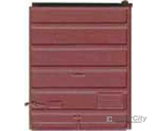 Kadee 2231 Replacement Doors Low Tackboard -- 8' 6-Panel Superior Doors (Box Car Red) - Default Title (IC-380-2231)