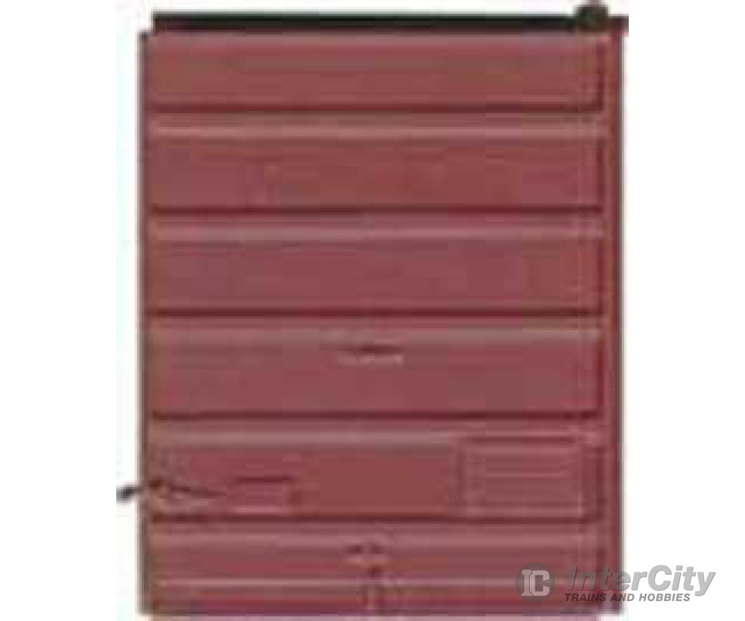 Kadee 2231 Replacement Doors Low Tackboard -- 8' 6-Panel Superior Doors (Box Car Red) - Default Title (IC-380-2231)