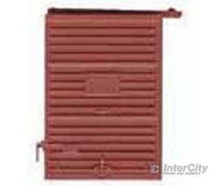 Kadee 2234 7' Youngstown Boxcar Door w/High Tack Board pkg(2) -- Red Oxide - Default Title (IC-380-2234)