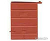 Kadee 2238 7' Five-Panel Box Car Door w/High Tack Board pkg(2) -- Red Oxide - Default Title (IC-380-2238)