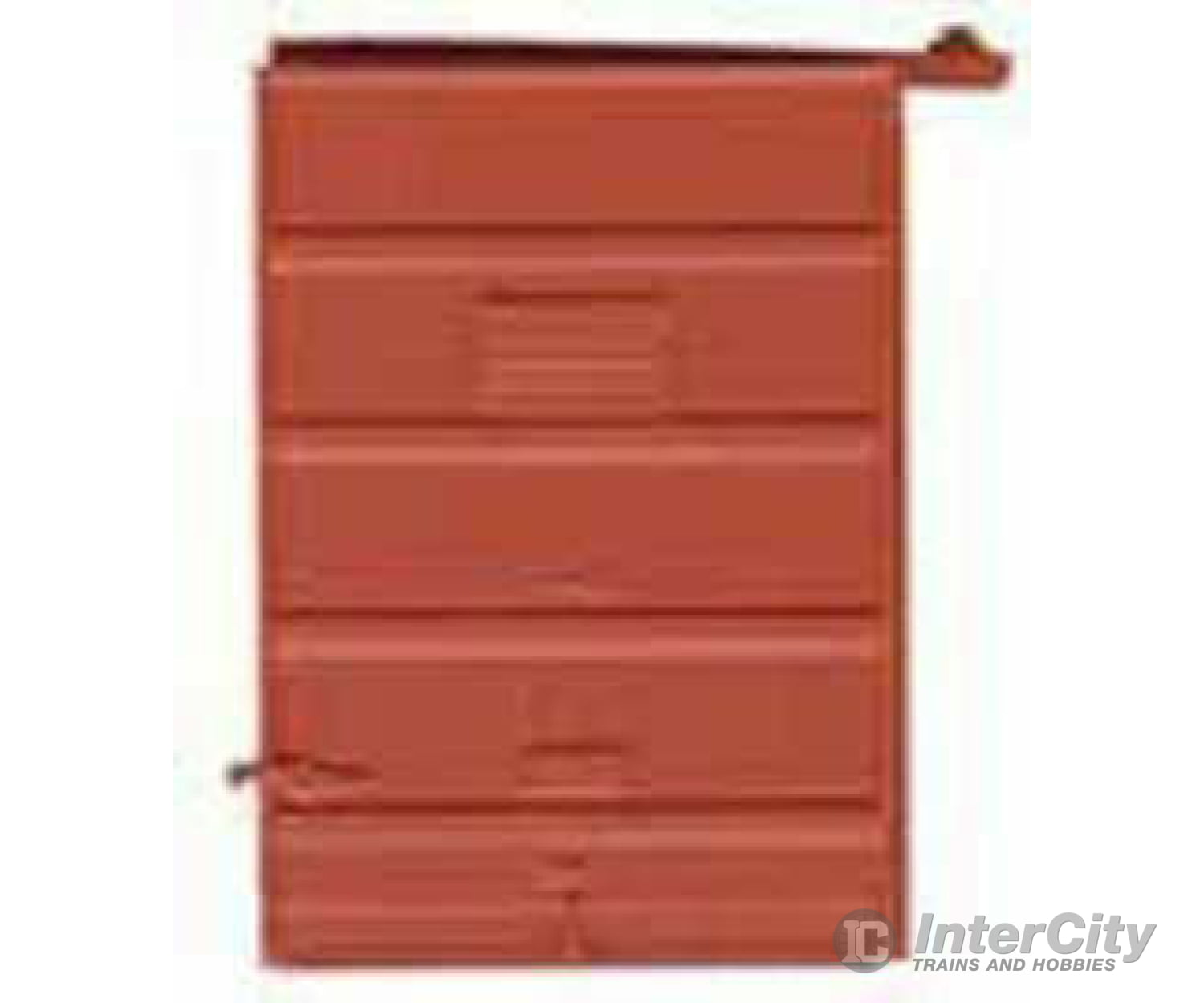 Kadee 2238 7' Five-Panel Box Car Door w/High Tack Board pkg(2) -- Red Oxide - Default Title (IC-380-2238)