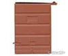 Kadee 2239 7' Five-Panel Box Car Door w/High Tack Board pkg(2) -- Box Car Red - Default Title (IC-380-2239)