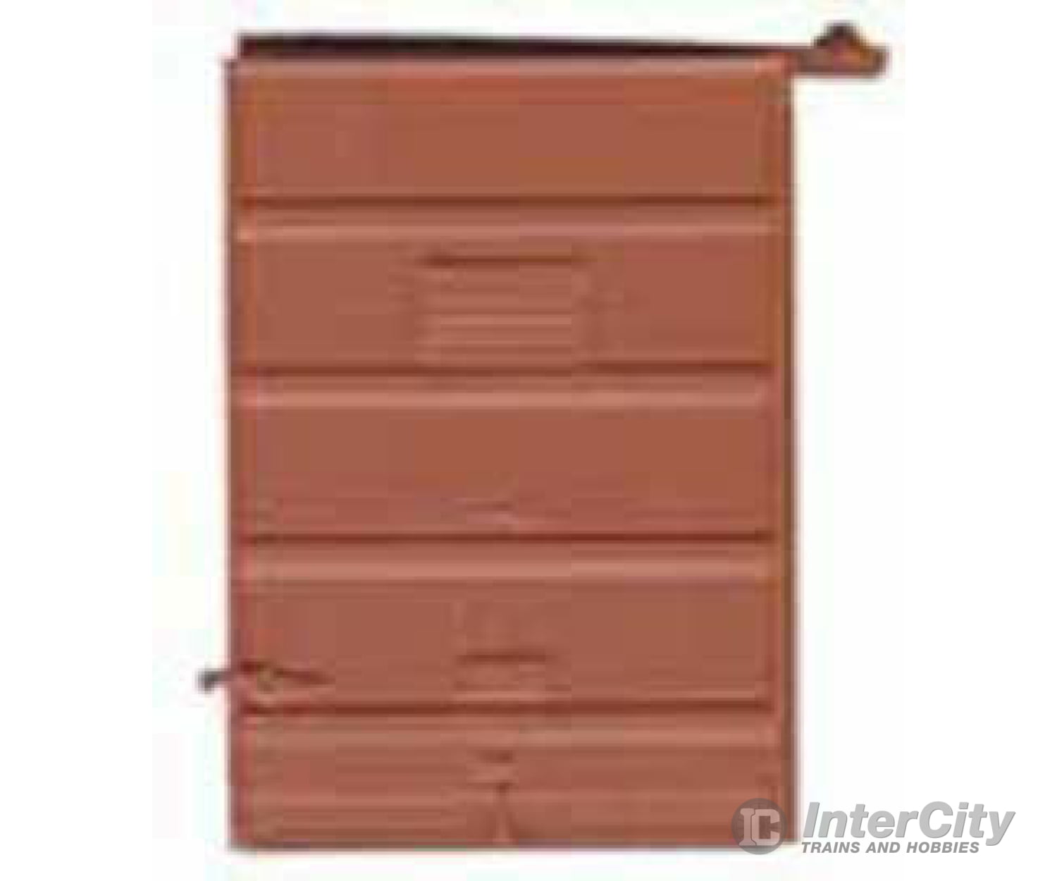 Kadee 2239 7' Five-Panel Box Car Door w/High Tack Board pkg(2) -- Box Car Red - Default Title (IC-380-2239)